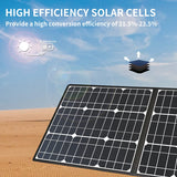 Load image into Gallery viewer, GOFORT 100W 18V Portable Solar Panel