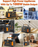 Load image into Gallery viewer, GOFORT 1000W Portable Power Station